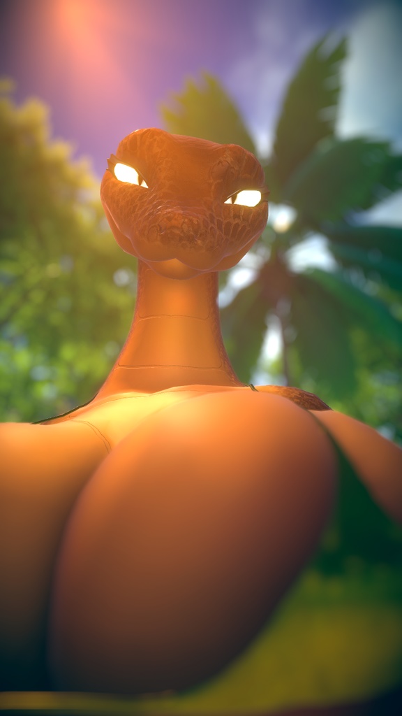 Lily the Snake Brown - Texture & Material : Vrchat