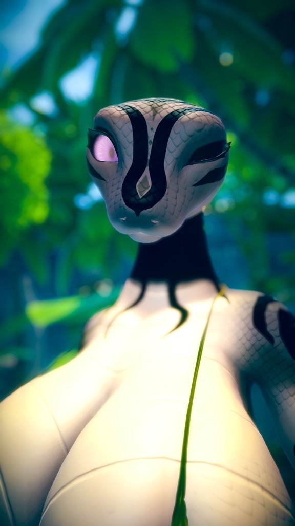 Lily the Snake Tribal - Texture & Material ''VRCHAT''