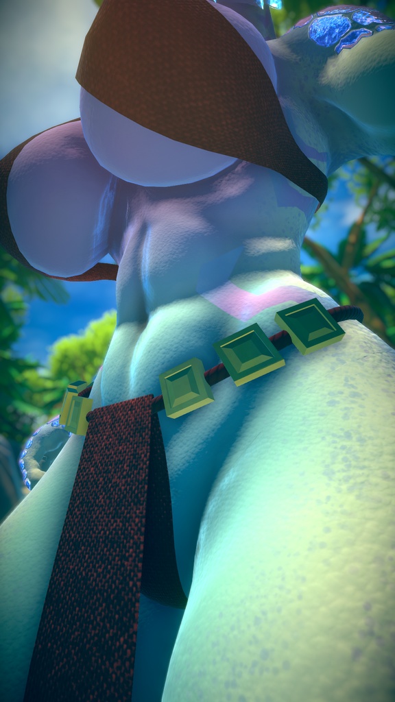 Saurus - Ice - Texture & Material PC (VRCHAT)