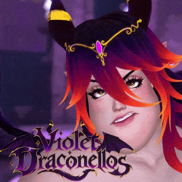VIOLET DRACONELLOS ( AVATAR ) VRCHAT