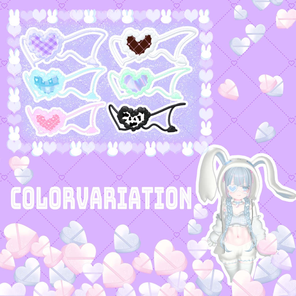 『5アバター対応』MelfwaEye(めるふわあい)