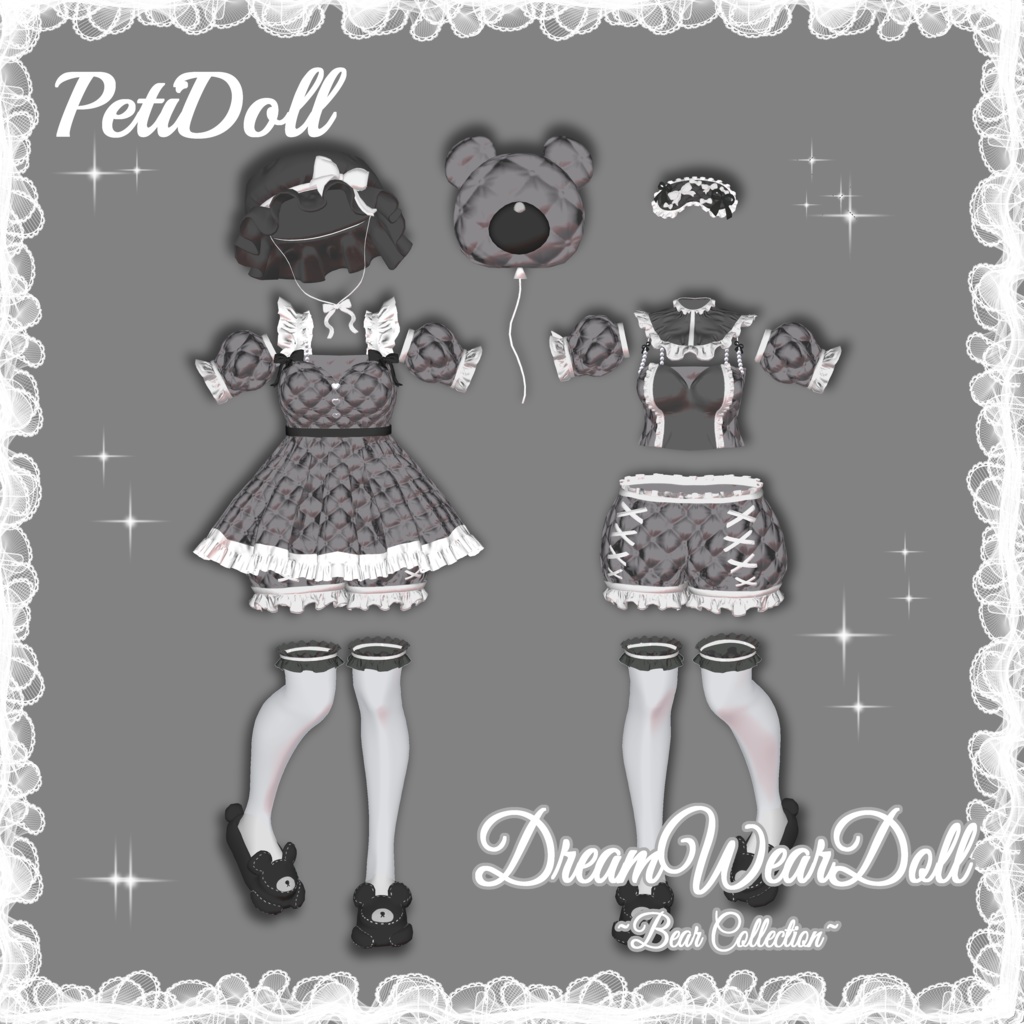 DreamWearDoll ~Bear Collection~【7アバター対応】