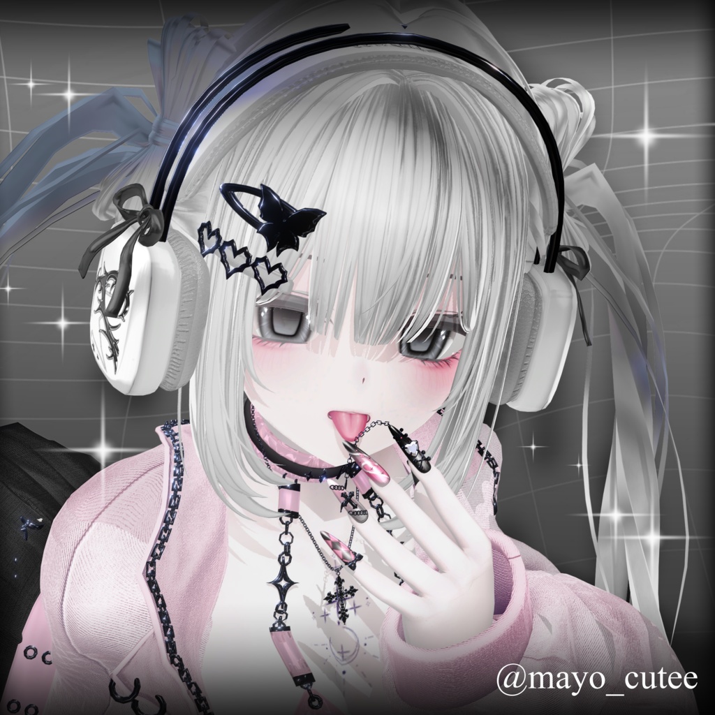 【14アバター対応】🖤⛓ViViDGIRL⛓🖤