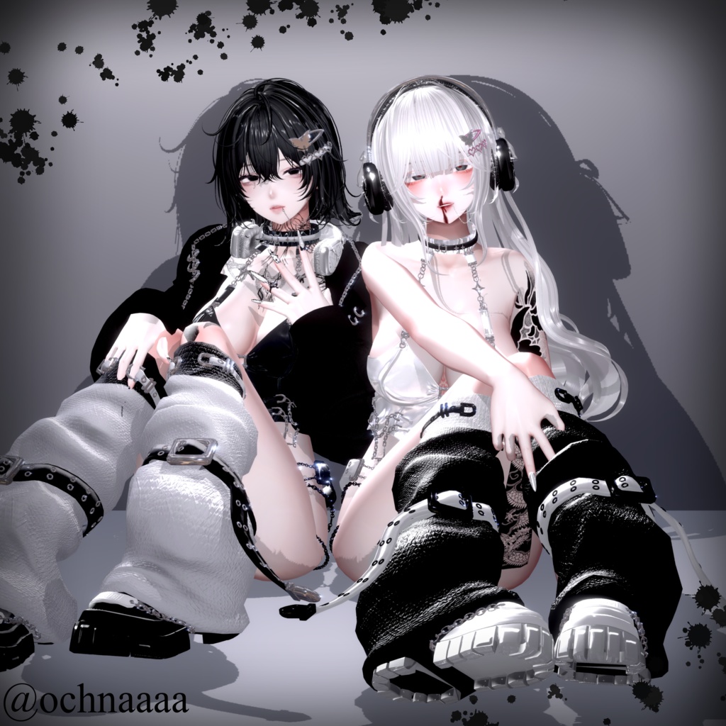 【14アバター対応】🖤⛓ViViDGIRL⛓🖤