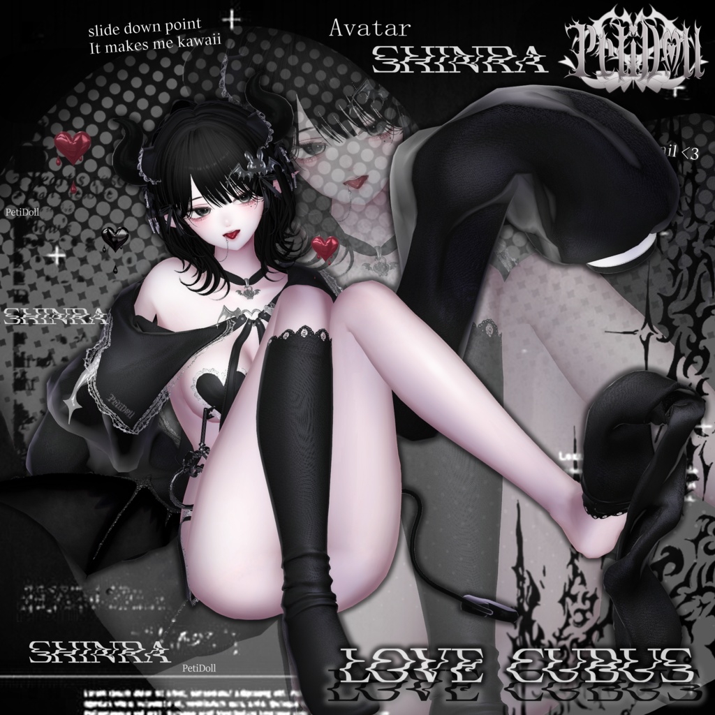 Love♡Cubus(らぶきゅばす)12アバター対応