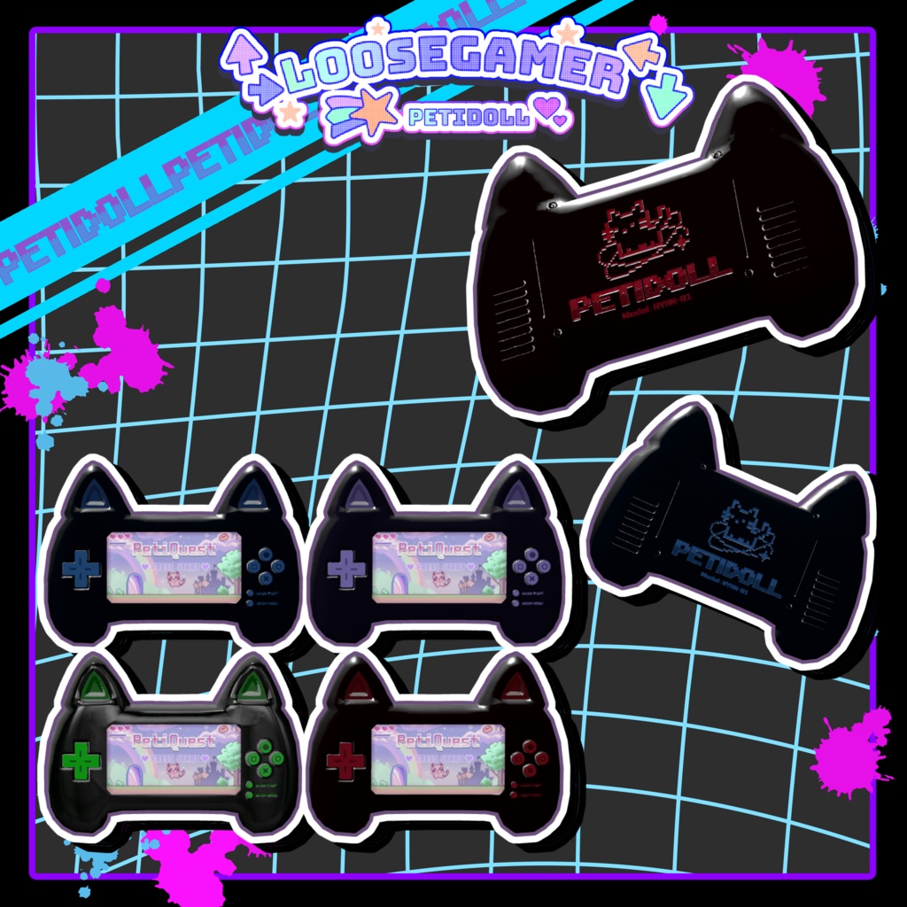 👾ルーズゲーマー👾(↑→LooseGamer↓←)21アバター対応