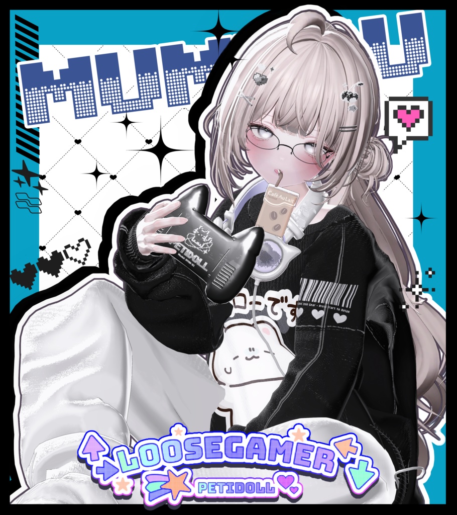 👾ルーズゲーマー👾(↑→LooseGamer↓←)21アバター対応