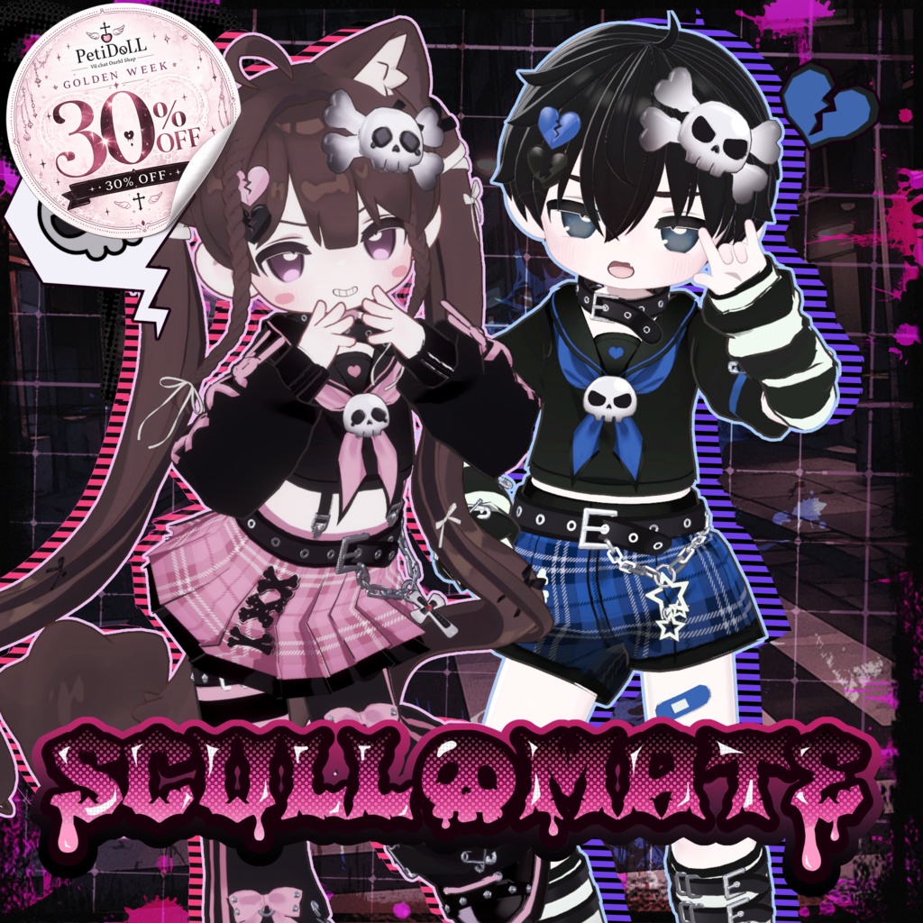 🎀 30%OFF SALE 🎀💀ScullMate-スカルメイト-💀