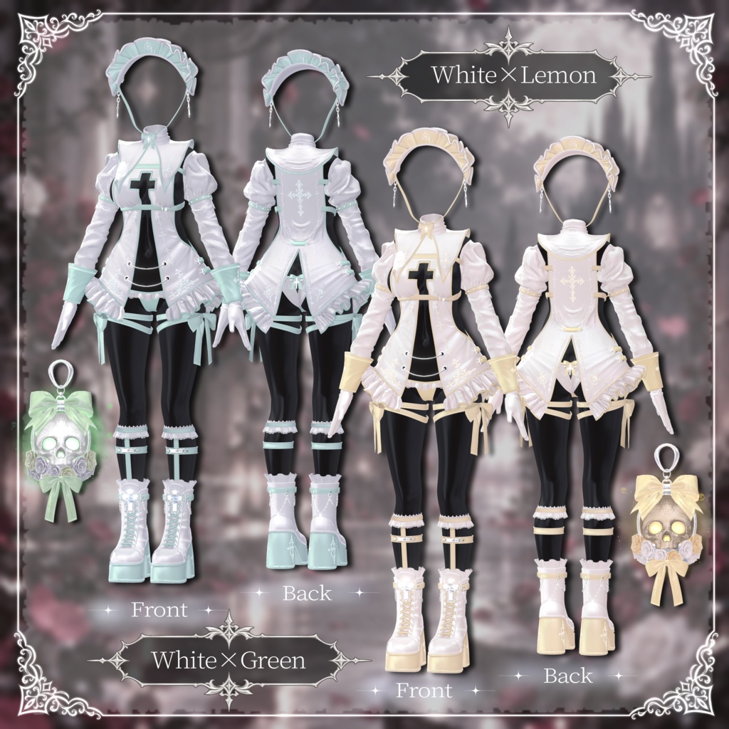 3日間限定スペシャルSALE👻DisRoza-ディスロザ-15アバター対応