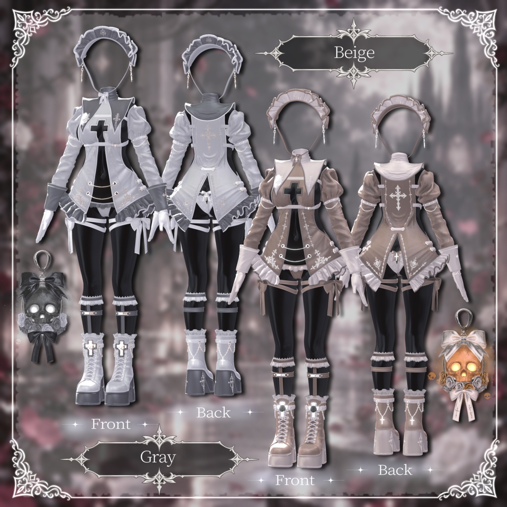 3日間限定スペシャルSALE👻DisRoza-ディスロザ-15アバター対応