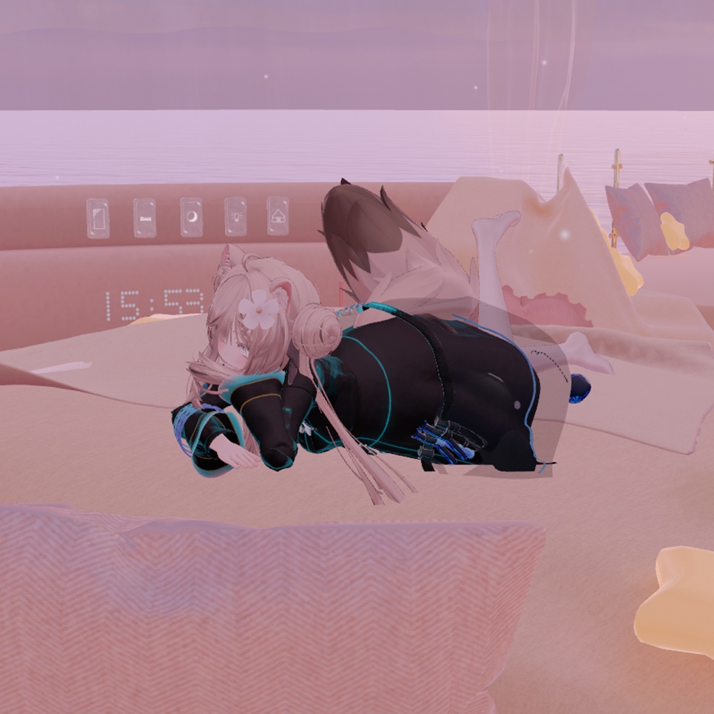 【VRChat用着せ替え衣装】感情被検体 ~Lab Coat α~