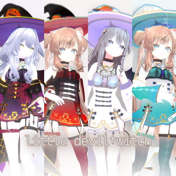 【11アバター対応】小悪魔ウィッチ