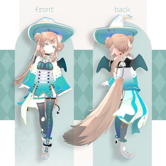 【11アバター対応】小悪魔ウィッチ