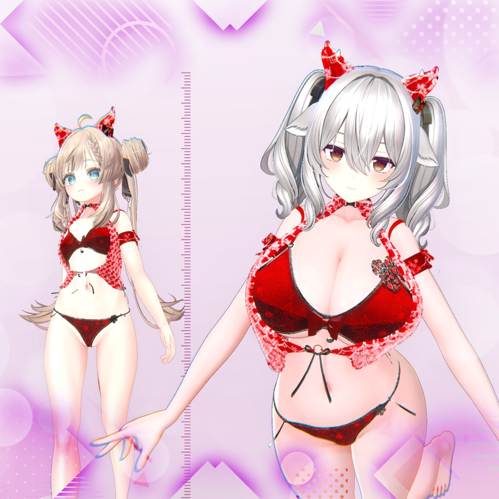 【マヌカ/しなの/ミルティナ/イチゴ対応】脱がせる!ふわランジェリー