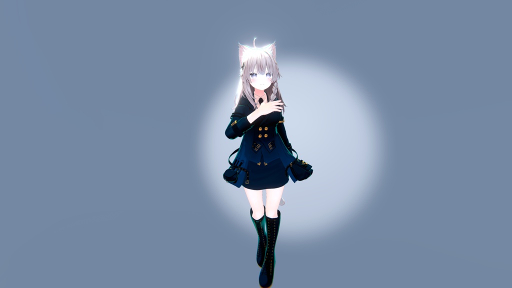 【VRChat用着せ替え衣装】Lab coat 2nd