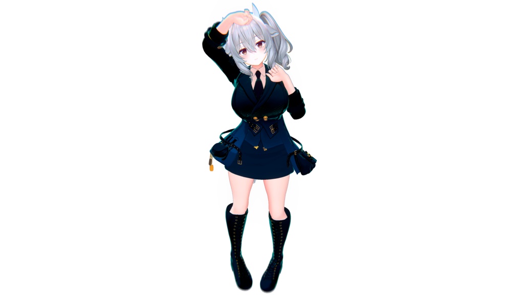 【VRChat用着せ替え衣装】Lab coat 2nd
