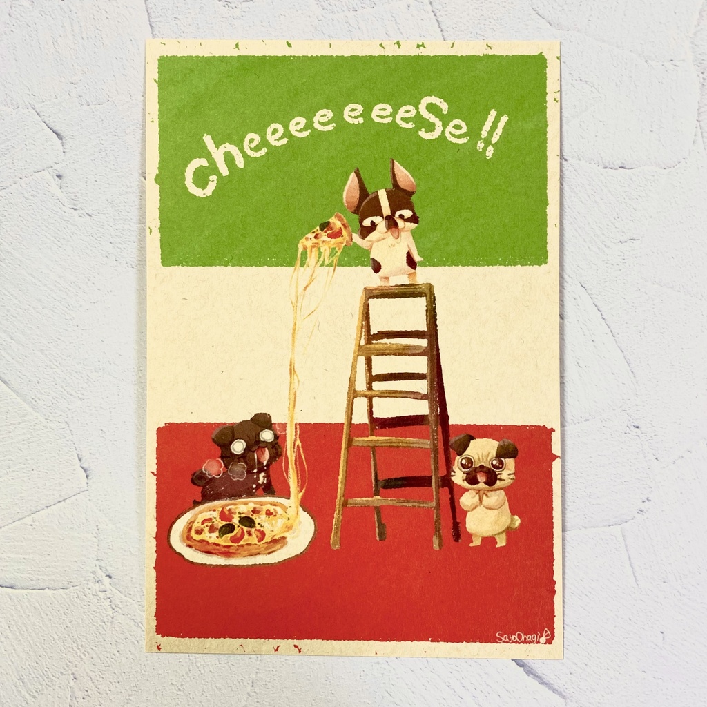 チーーーズ　ポストカード