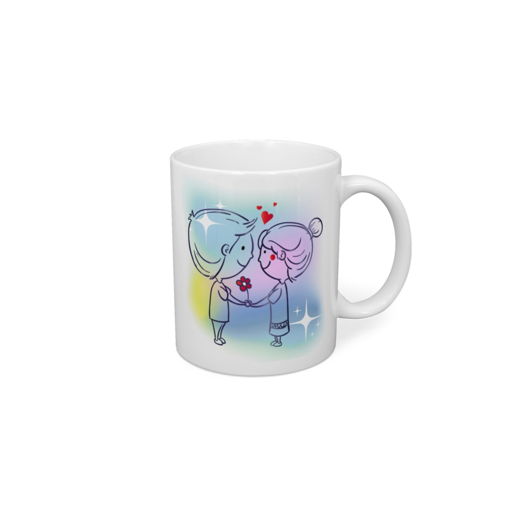 愛と誠イラストマグカップ