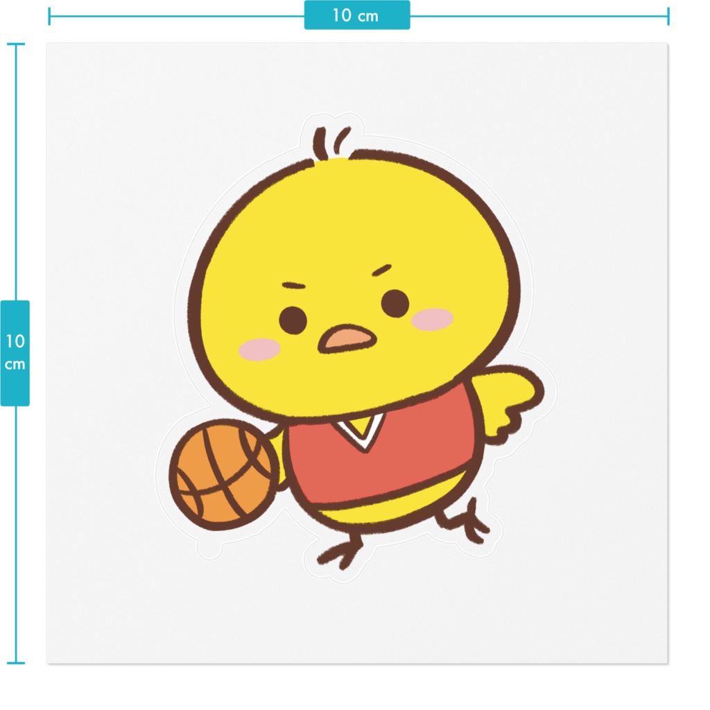 ひよっこステッカー