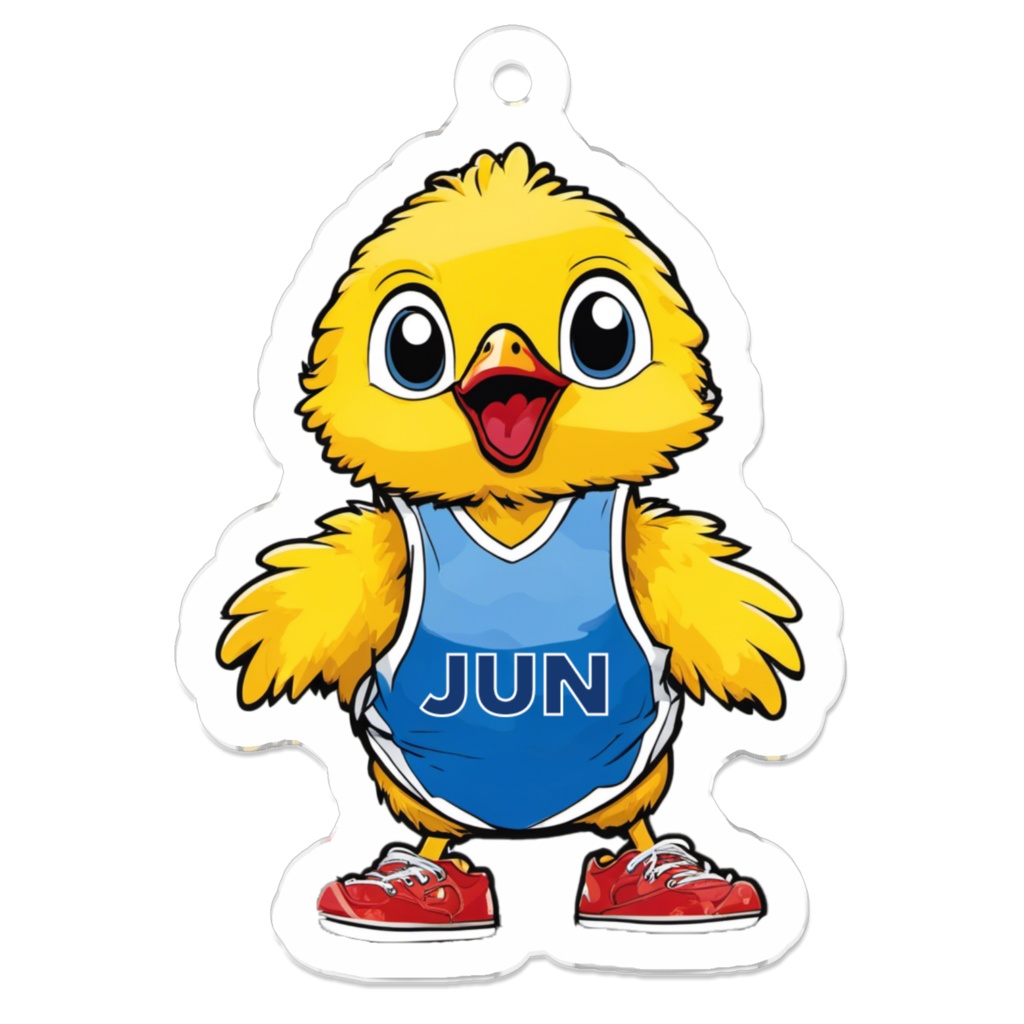 ひよこJUN アクリルキーホルダー