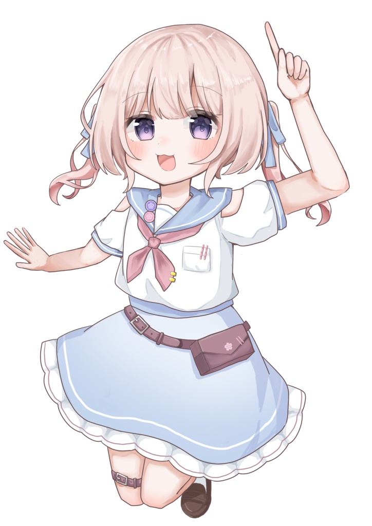 夜桜ると夏服アクリルスタンド1