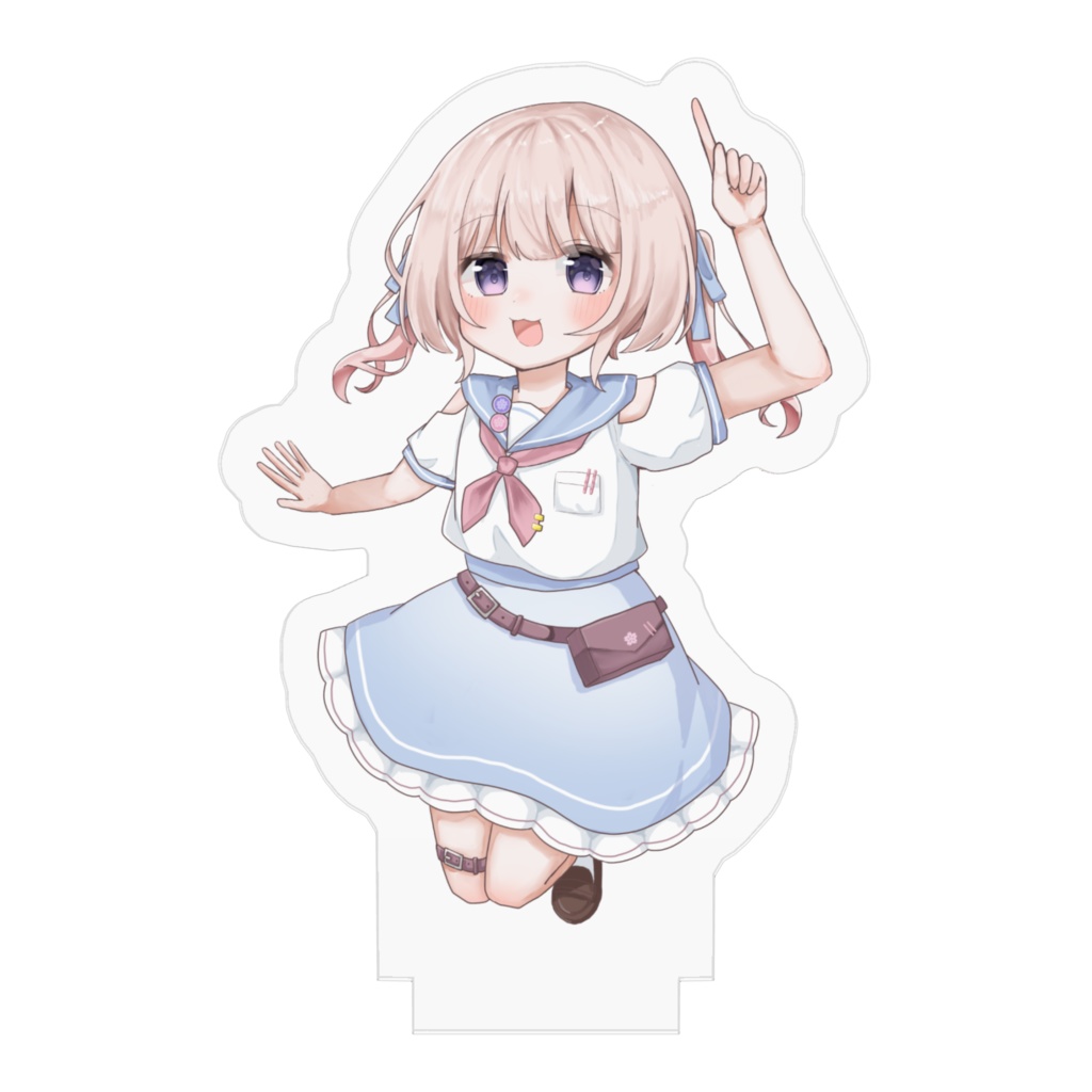 夜桜ると夏服アクリルスタンド1