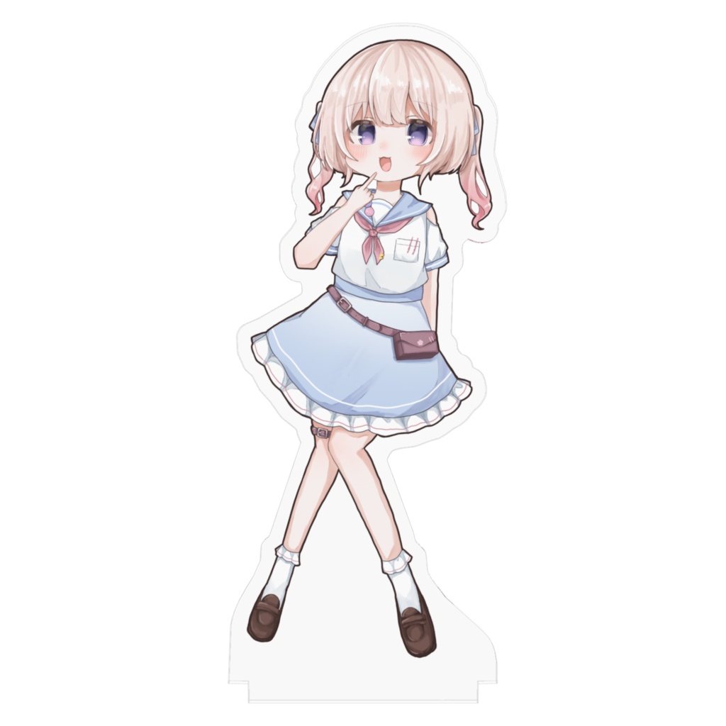 夜桜ると夏服アクリルスタンド2