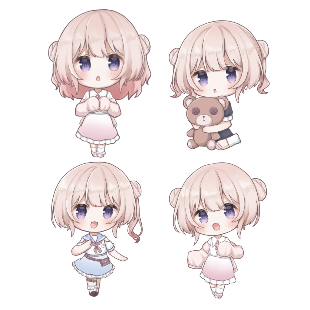 1周年記念デフォルメアクリルキーホルダー(全8種)