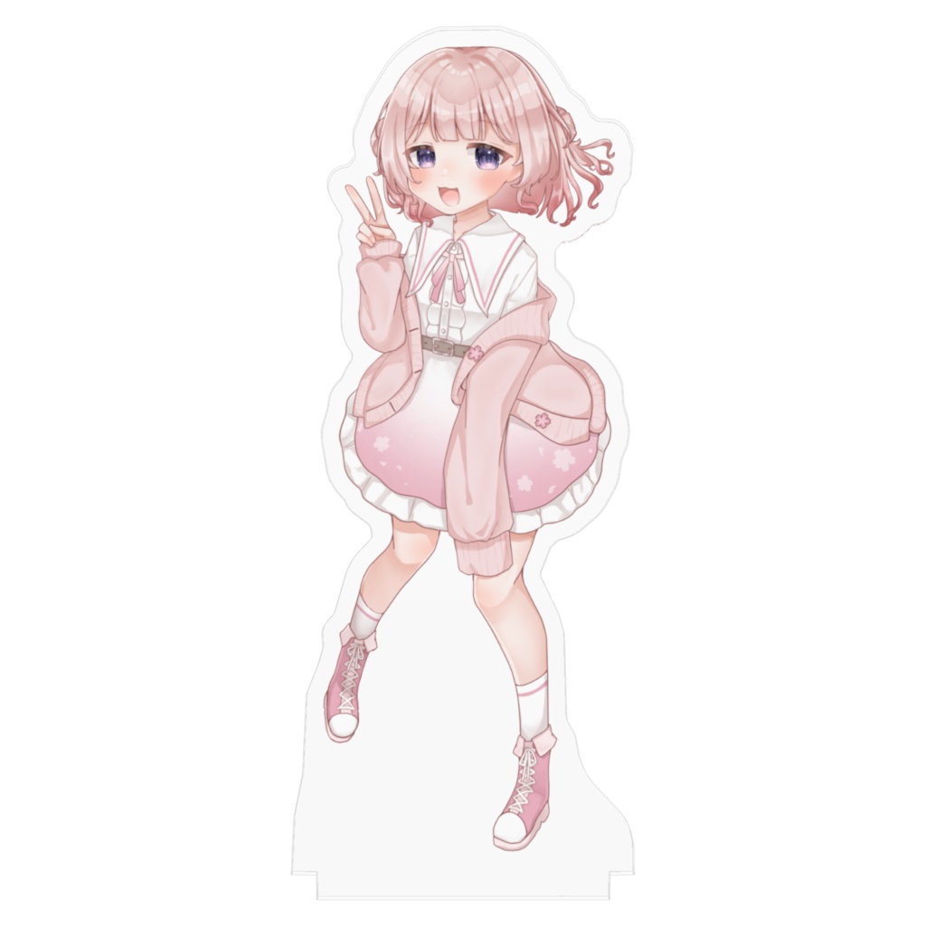 【2周年記念】夜桜るとアクリルフィギュア