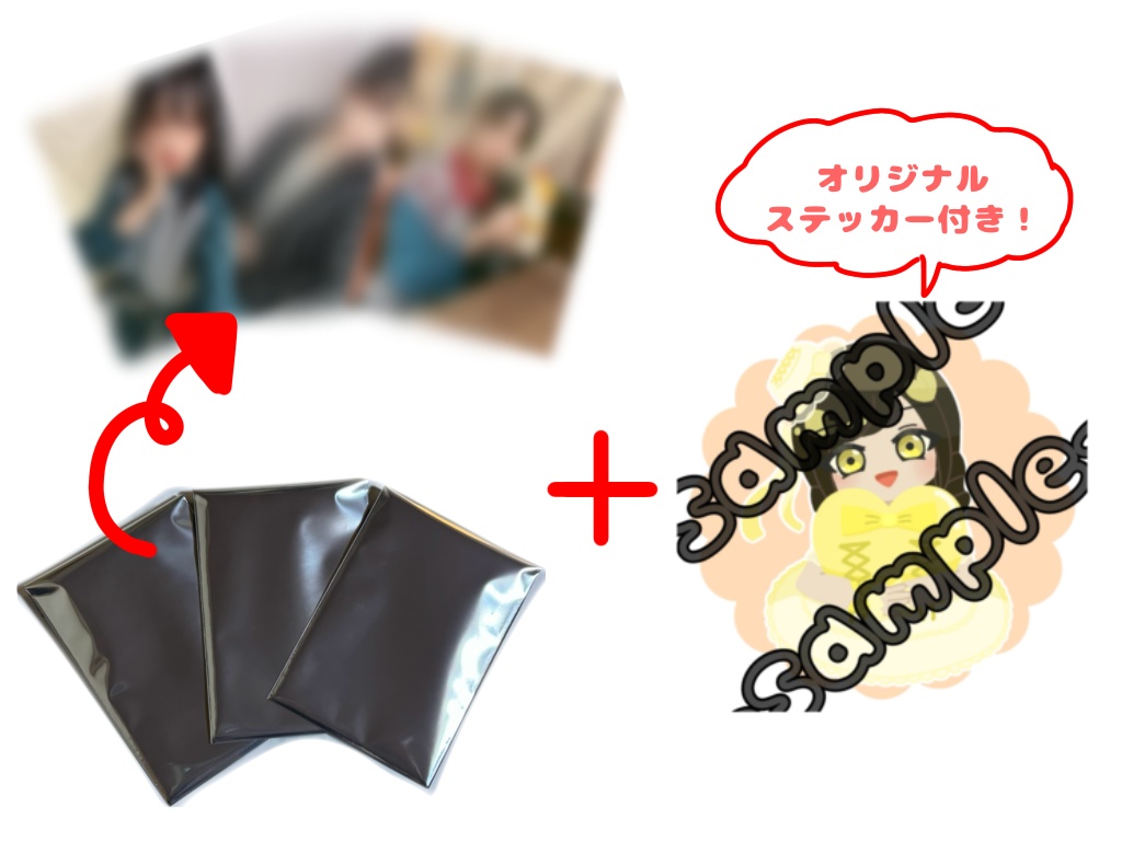 たま生誕ver2演者ランダム私服ブロマイド＋オリジナルステッカー