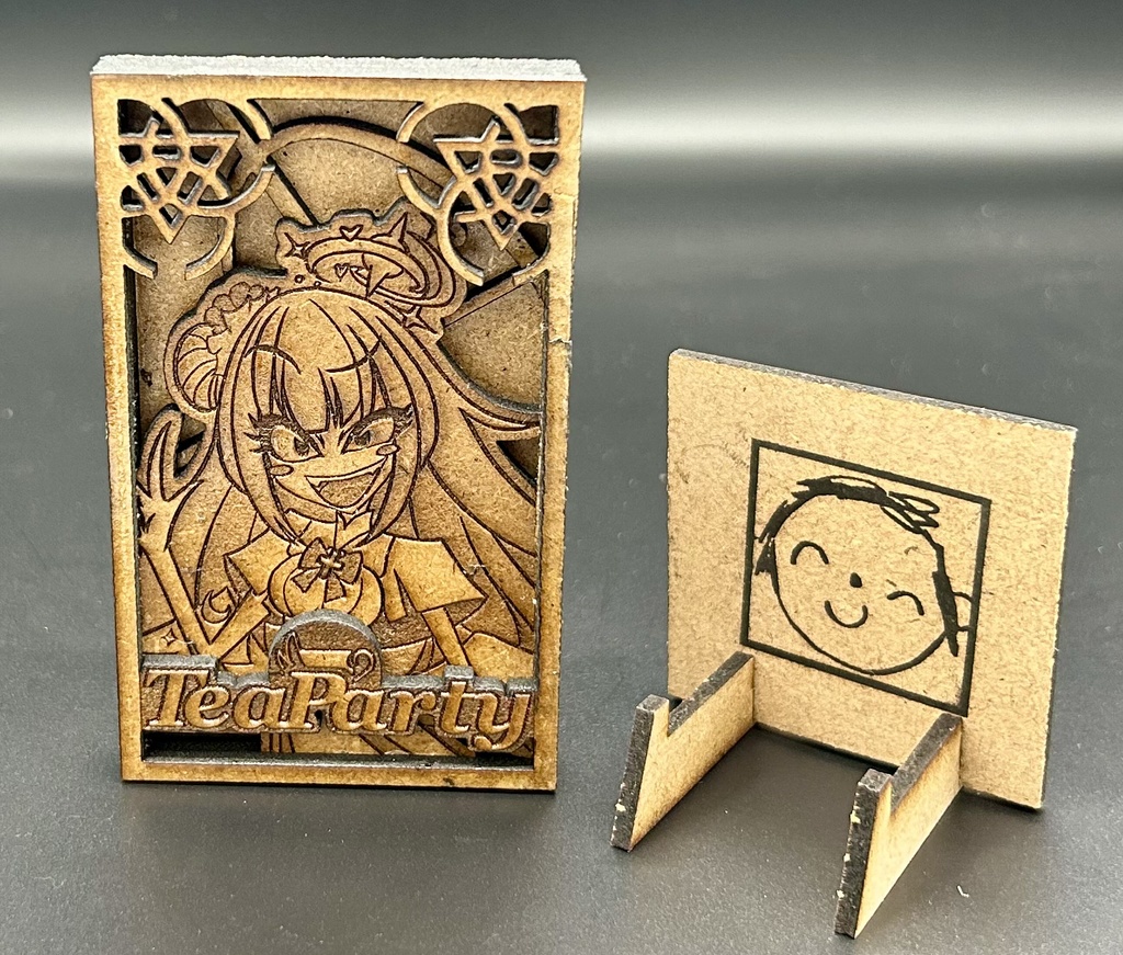 ブルーアーカイブ 「聖園ミカ」:木製シャドーボックス