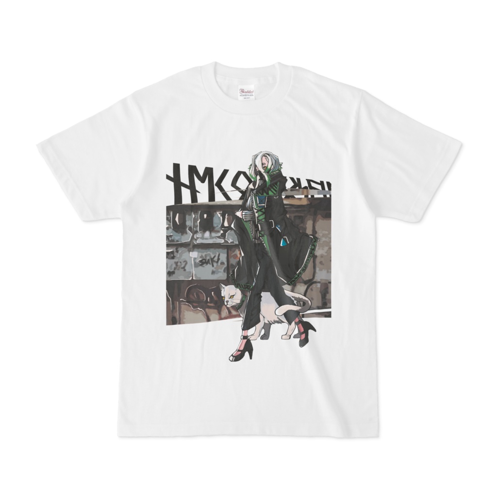 ねこさんぽTシャツ