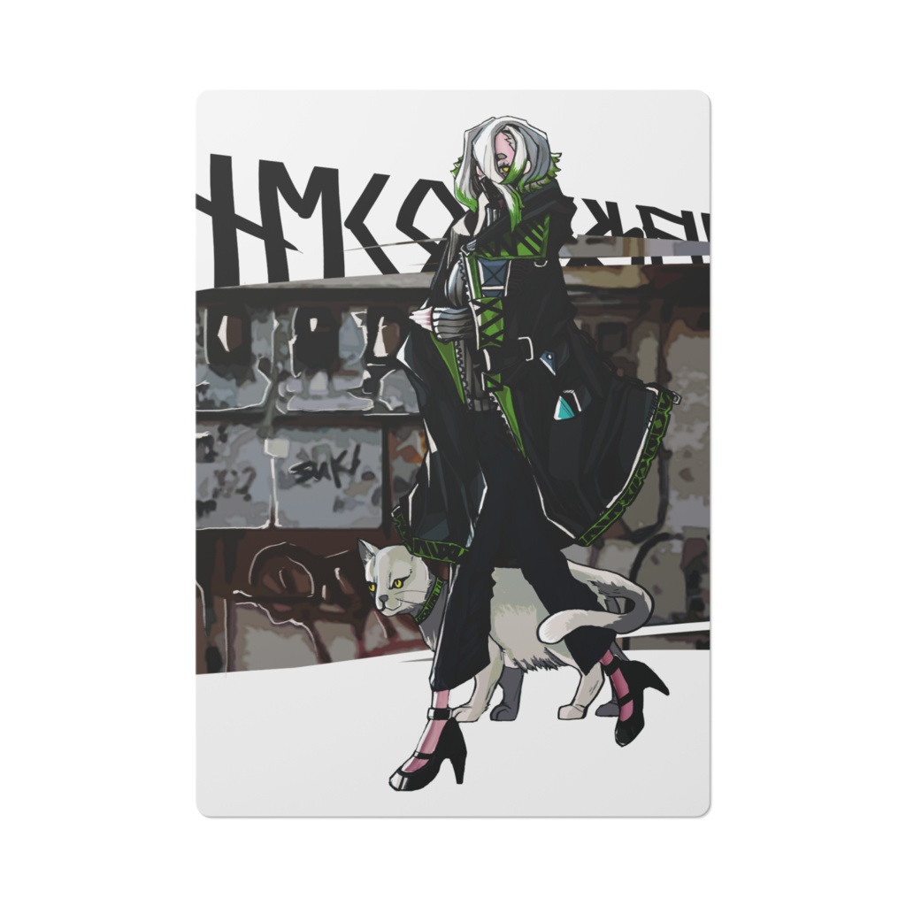 ねこさんぽ下敷き