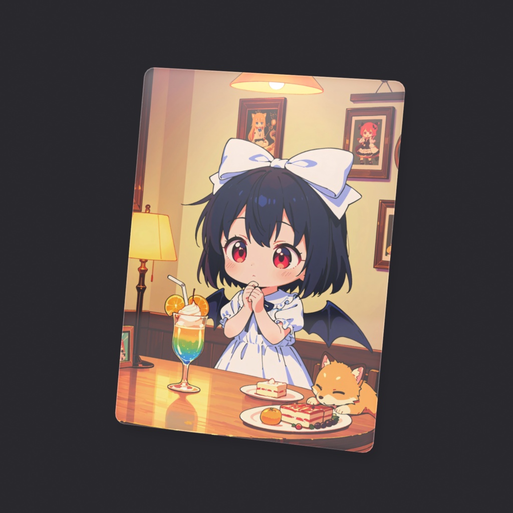 物思いにふける女の子