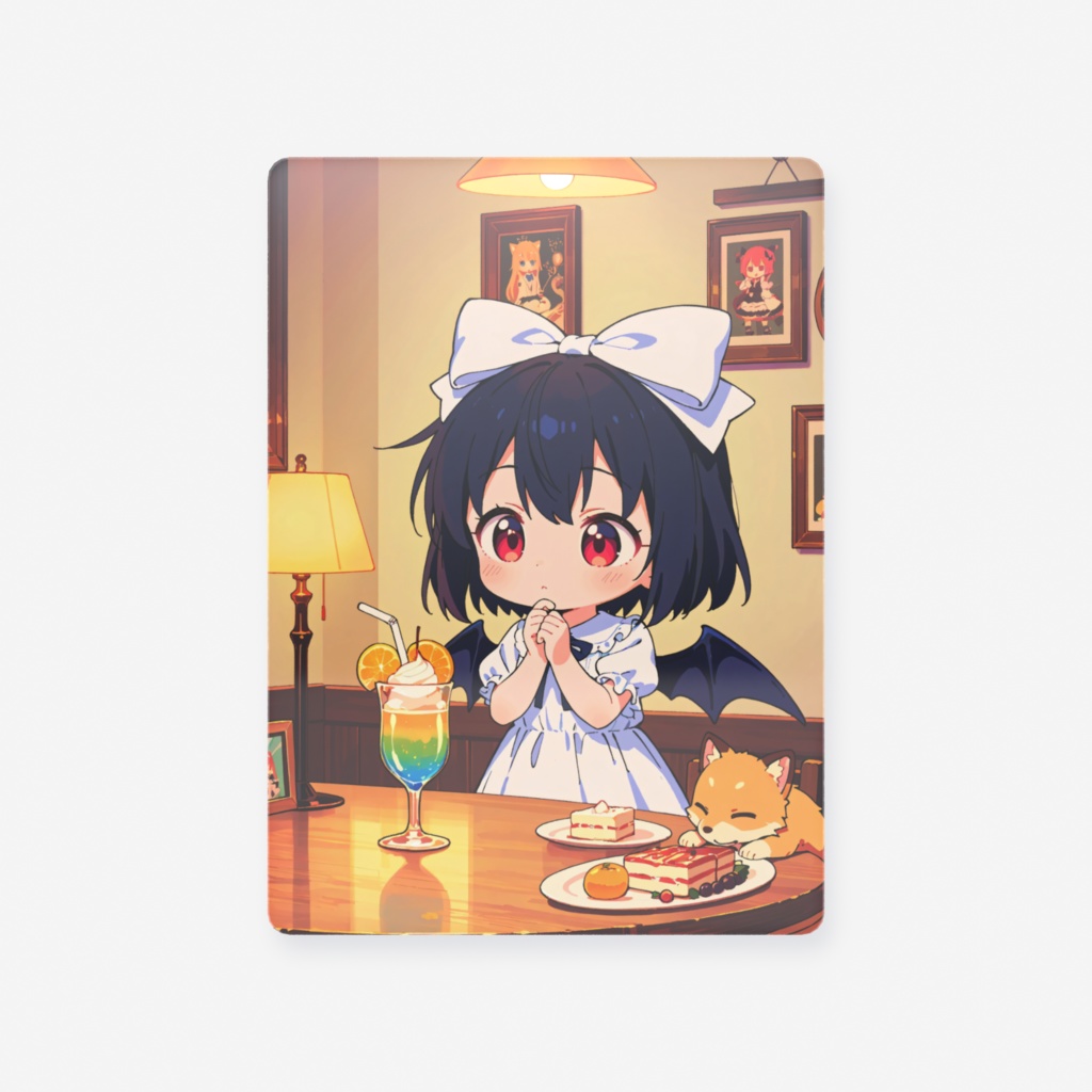 物思いにふける女の子