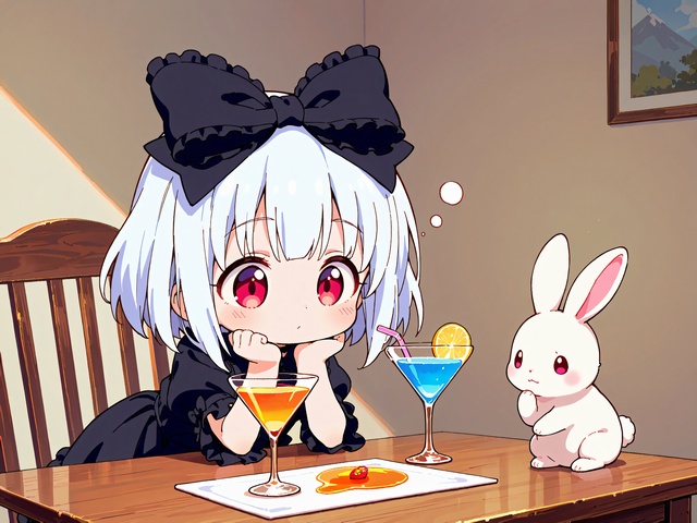 No004_01,カクテルパーティ_うさぎさん、３タイプ,12枚