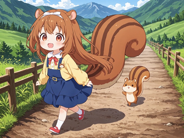 No003_03,りすさんと一緒、3タイプ、12枚