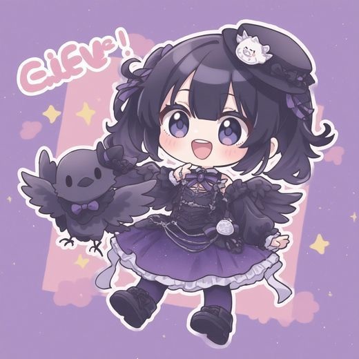 からすっ娘~黒夢(クロム)シリーズ(46枚)