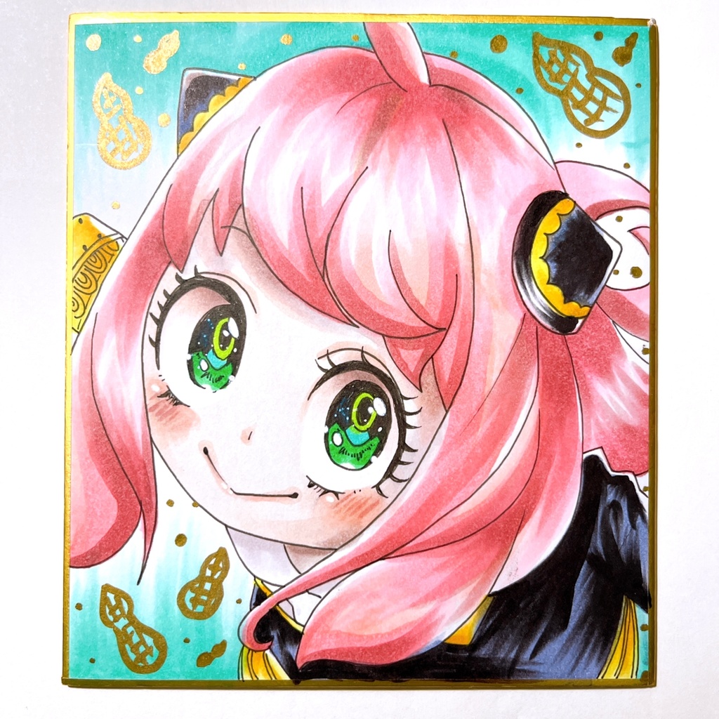 アーニャ　手描きイラスト