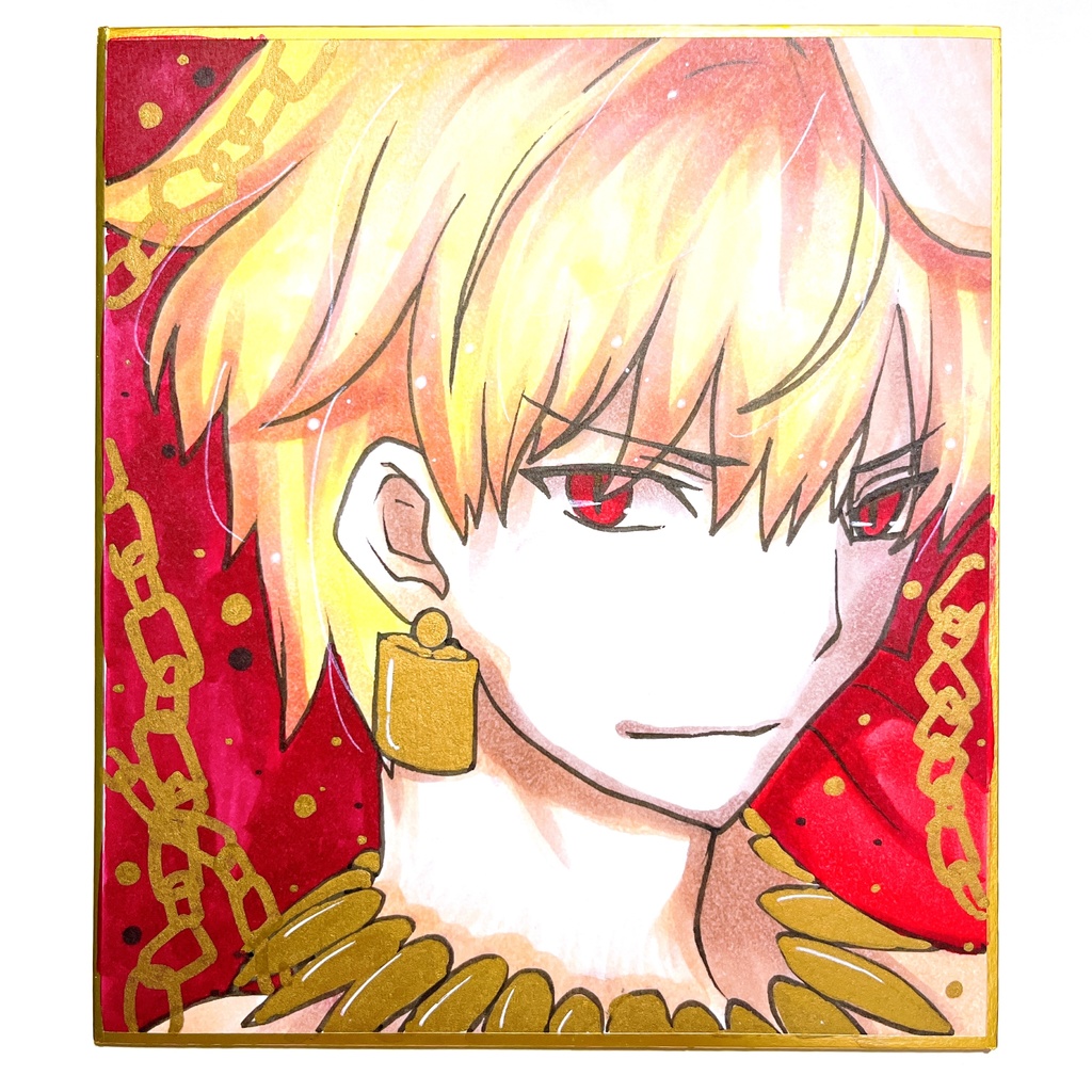 ギルガメッシュ   手描きイラスト