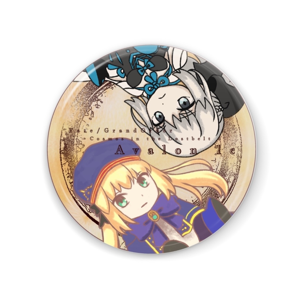 楽園の妖精   缶ミラー