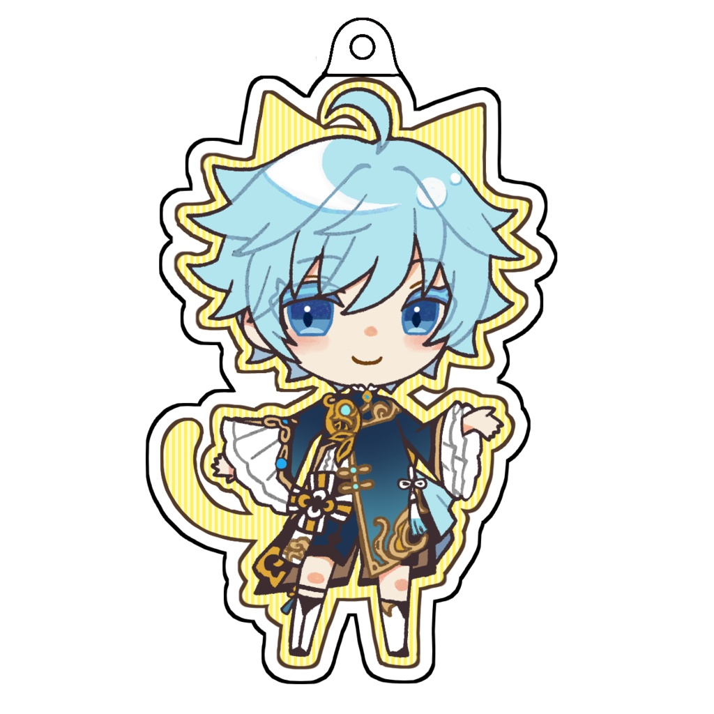 重雲衣装チェンジアクキー