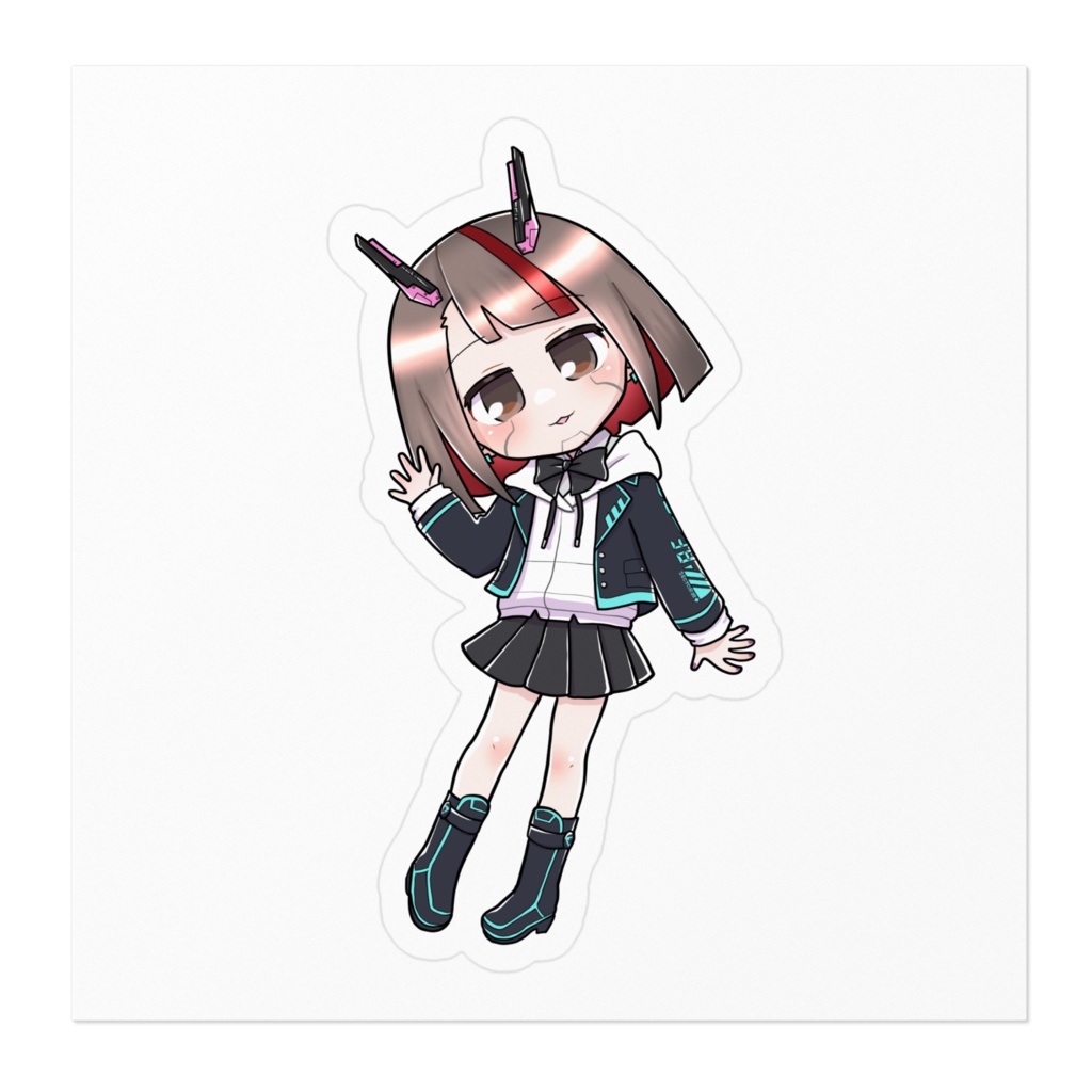 SD八汐さんのステッカー