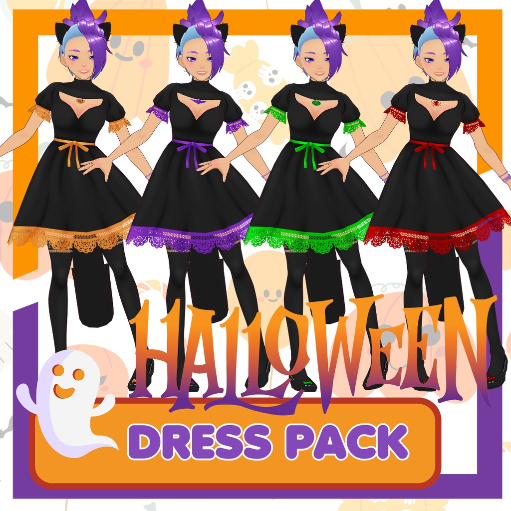 VRoid Halloween Dress