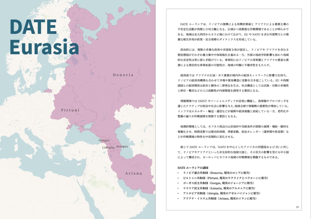 アメリカ陸軍が作った仮想国家