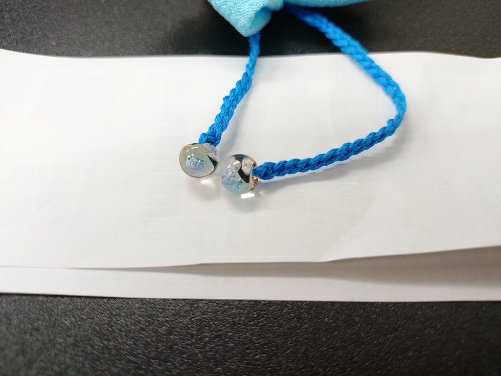 琉璃百合の髪飾り