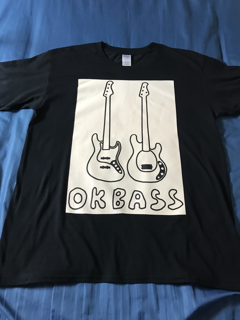 OKbassオリジナルデザインTシャツ
