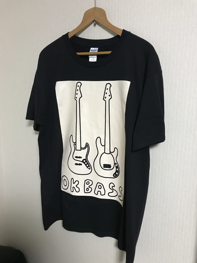 OKbassオリジナルデザインTシャツ