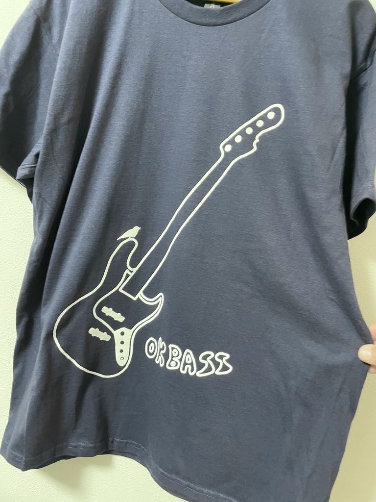 オオルリ5弦ベースオリジナルTシャツ