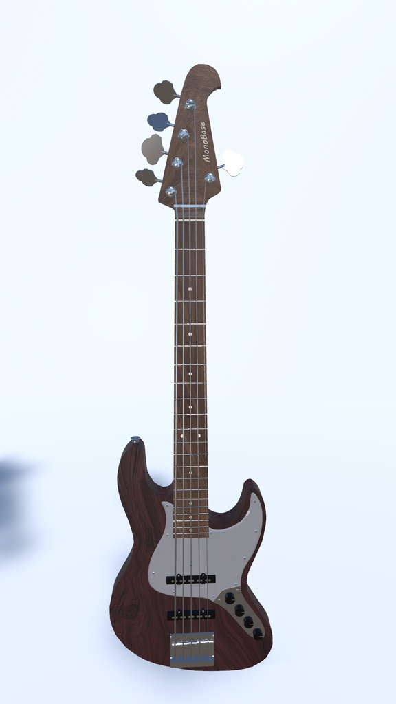 【VRC】MonoBase式_5弦エレキベース